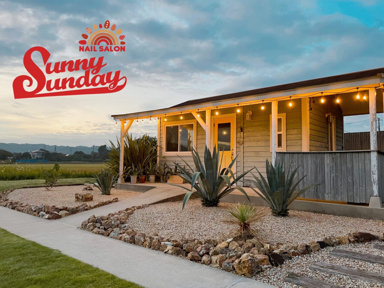 ギャラリー導線（Sunny Sunday Nail 外観）